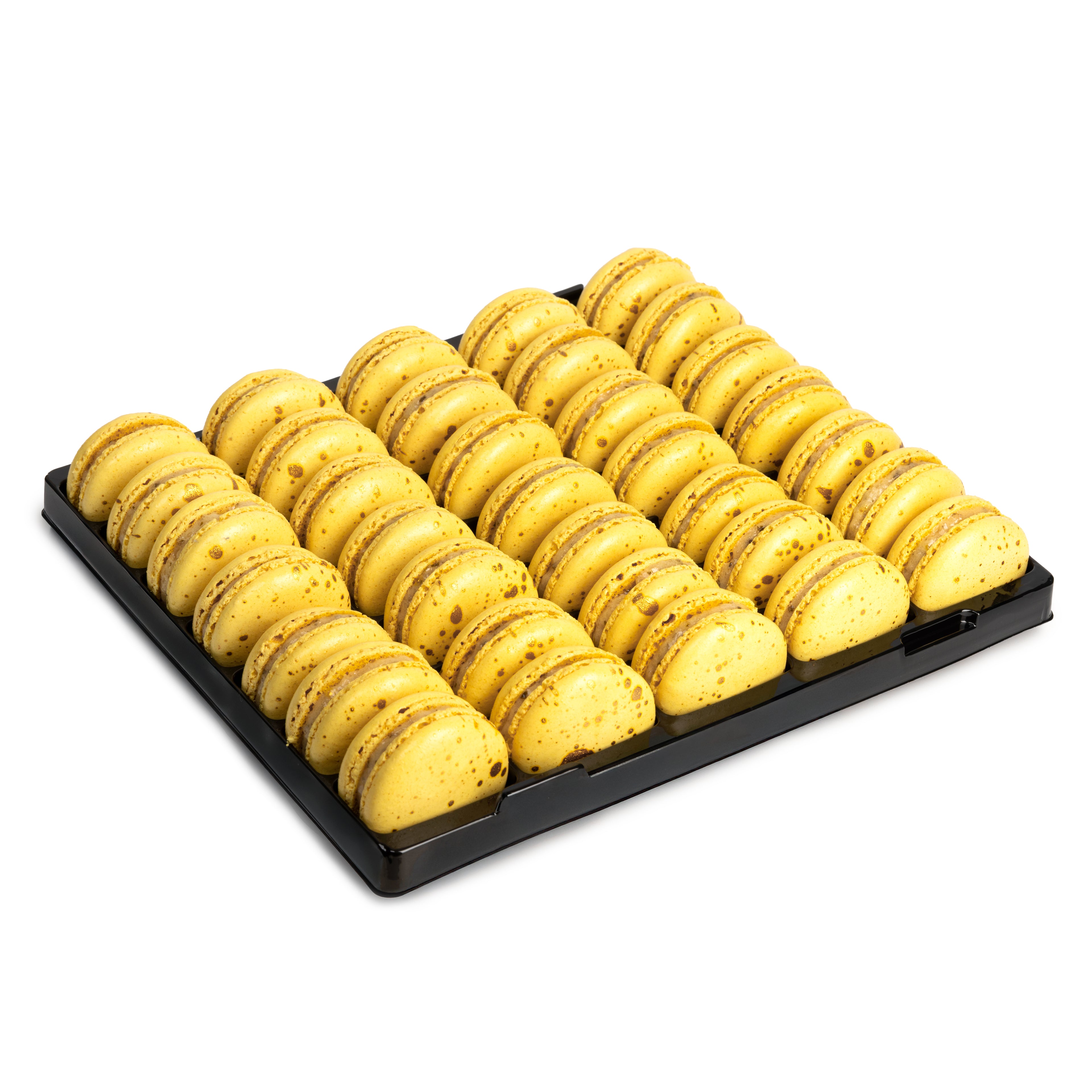 Pineapple and Mint Macarons