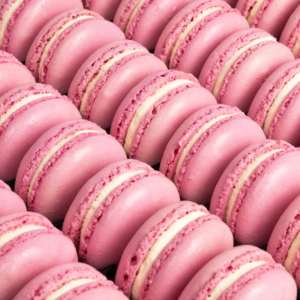 Rose Macarons